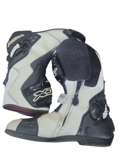 Used TCX MOTOCROSS BOOTS Mens Boots White Senior 8