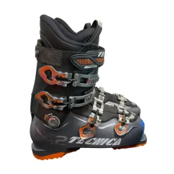 Used Tecnica 10 2 Mens DH Ski Boot Black 275 MP - M09.5 - W10.5