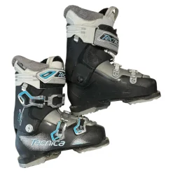 Used Tecnica TEN.2 Womens DH Ski Boot Black 245 MP - M06.5 - W07.5