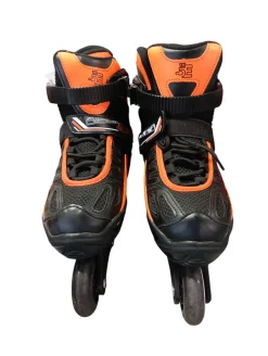 Used 5TH ELEMENT 5-8 Junior Aggressive Skates Black Adjustable