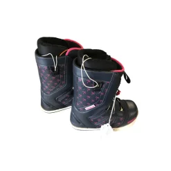 Used ThirtyTwo 86 FT BOOT Womens Snowboard Boots Navy Blue Senior 8.5