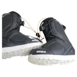 Used ThirtyTwo BOA SB STW DOUBLE BOOTS Boys Snowboard Boots Black Junior 06