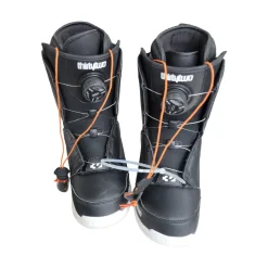 Used ThirtyTwo BOA SB STW DOUBLE BOOTS Boys Snowboard Boots Black Junior 06