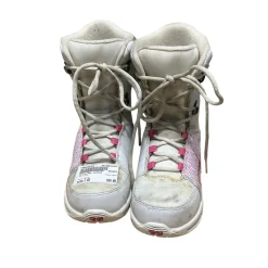 Used ThirtyTwo BOOT Girls Snowboard Boots White Junior 02