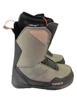 Used ThirtyTwo COMFORT FIT Mens Snowboard Boots Grey Senior 6