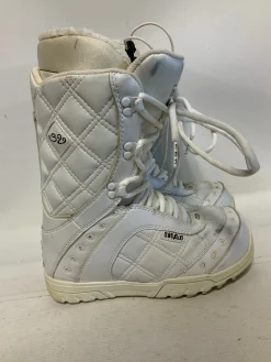 Used ThirtyTwo EXUS Girls Snowboard Boots White Junior 06