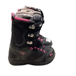 Used ThirtyTwo PRION Girls Snowboard Boots Black Junior 05