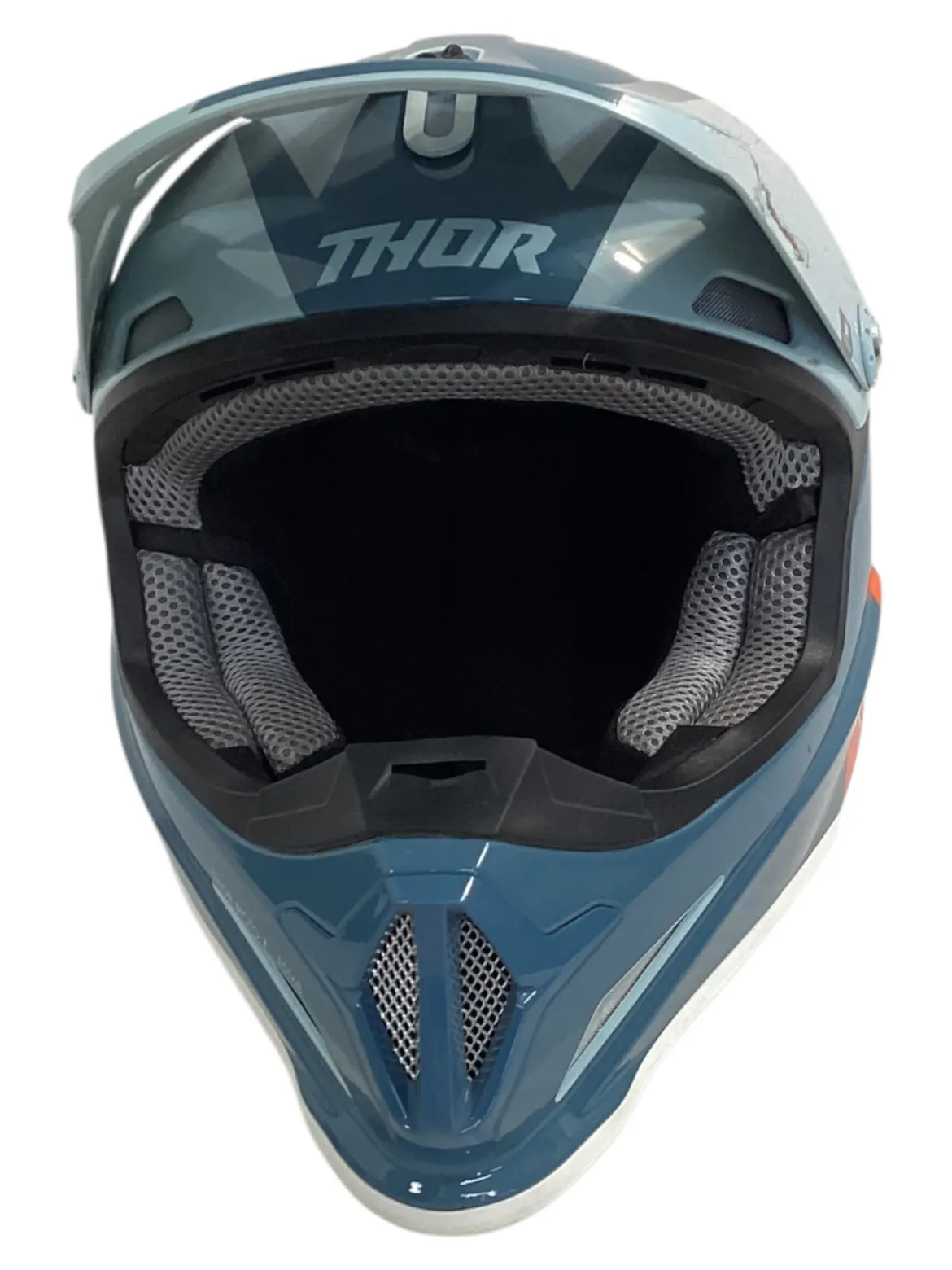 Used Thor SECTOR Adult Helmet Grey MD