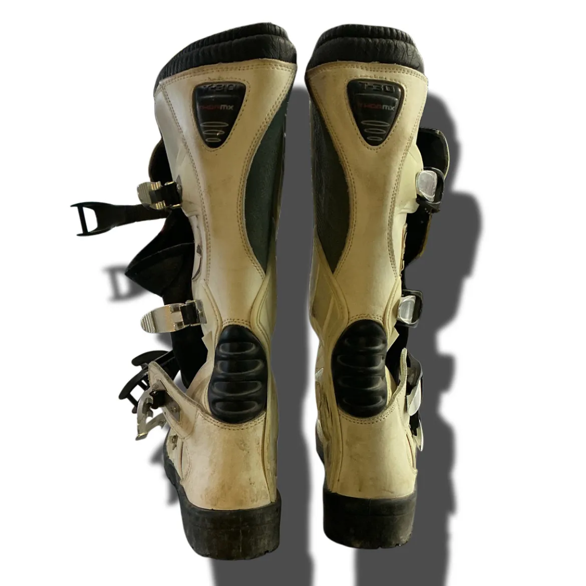 Used Thor THOR MX T-30 SIZE 6 Mens Boots White Senior 6