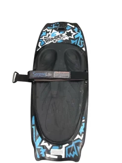 Used THUNDERWAVE Kneeboard Black And Carolina Blue 49"