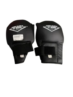Used Tiger Claw Martial Arts Gloves Black XL