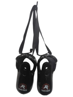 Used TIGER ROCK FOOT PAD Martial Arts Foot Pads Black MD