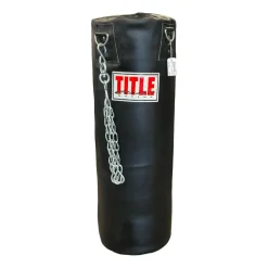 Used Title CLASSIC Boxing Heavy Bag Black 100 lb