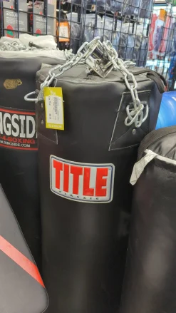 Used Title HEAVY BAG Boxing Heavy Bag Black 70 lb
