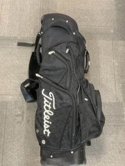 Used Titleist 14 WAY CART BAG Mens Cart Bag Black