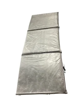 Used TKO 2FT X 6 FT EXERCISE MAT Gymnastics Mat Black