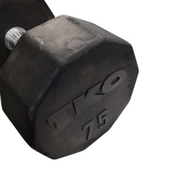 Used TKO Hex Dumbbell (Each) 75 lb
