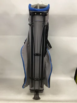 Used Top Flite 5 SLOT STAND BAG Jr Stand Bag Royal Blue And Grey