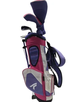 Used Top Flite Jr Girls Package Set RH Pink/Purple 6 Piece