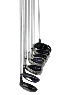 Used Top Flite STAINLESS Junior Package Set Right Hand Royal Blue 7 Piece