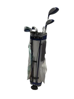 Used Top-Flite Womens Golf Package Set RH Grey 8-Piece
