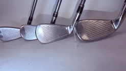 Used Tour Edge JMAX BAZOOKA 2, 3, 4, 7 Mens Package Set RH Grey 4 Piece