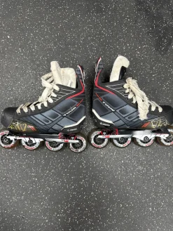 Used Tour Skate FB-255 Roller Hockey Skates Black Junior 04