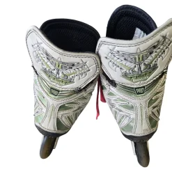 Used Tour Skate FISH BONELITE PRO SENIOR SKATES Roller Hockey Skates White Senior 6