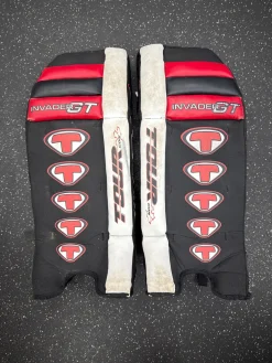 Used Tour Skate INVADER GT Street Leg Pads Black SM