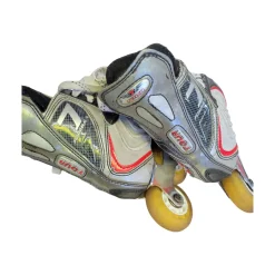 Used Tour Skate Roller Hockey Skates Grey Youth 12.0