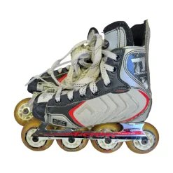 Used Tour Skate Roller Hockey Skates Grey Youth 12.0