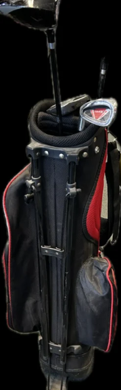 Used Tour X JR Jr Package Golf Set LH Red 6 Piece