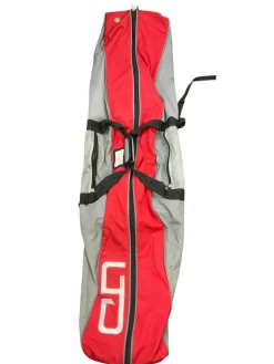 Used Travel Snowboard Bag Red
