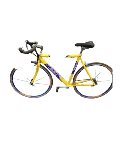 Used Trek 2200 ALPHA SERIES Road Bike Mens Yellow 56-58cm - LG Frame