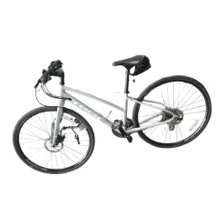 Used Trek 2021 FX2 HYBRID BIKE Hybrid/City Bike Mens Silver 51-53cm - SM Mens Frame