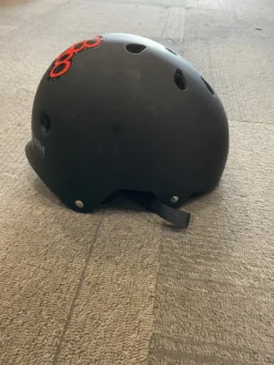 Used Triple Eight Skateboard Helmet Black XS/S