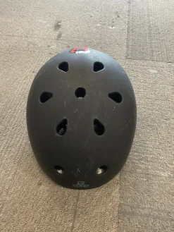 Used Triple Eight Skateboard Helmet Black XS/S
