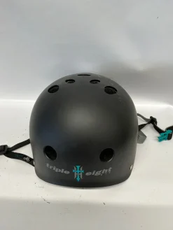 Used Triple Eight Skateboard Helmet Black XL