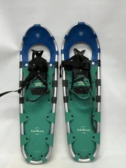 Used Tubbs Snowshoes Mens Royal Blue And Lime Green 30