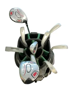 Used Turbo Power PACKAGE SET NO DRIVER NO 9IR Mens Package Set RH Green 10 Piece