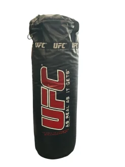 Used UFC ULTIMATE FIGHTING MMA AND BOXING BAG Boxing Heavy Bag Black 100 lb