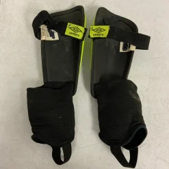 Used Umbro Soccer Shin Guards Junior Yellow MD