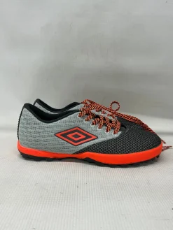 Used Umbro TURF 3.0 Soccer Turf Shoes Orange Junior 03