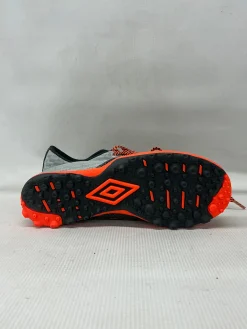 Used Umbro TURF 3.0 Soccer Turf Shoes Orange Junior 03