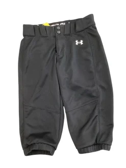 Used Under Armour BLACK GIRLS YM BB/SB Pant Girls Black MD