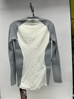 Used Under Armour COMPRESSION HEATGEAR LONGSLEEVE MP2 Other Clothing Grey And White MD