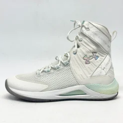 Used Under Armour HOVR HIGHLIGHT ACE VB Shoes Adult White Senior 9.5