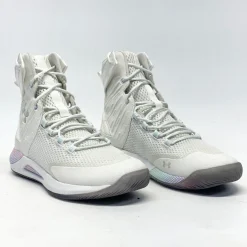 Used Under Armour HOVR HIGHLIGHT ACE VB Shoes Adult White Senior 9.5