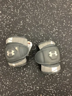 Used Under Armour Lacrosse Arm Pads/Guards Grey SM