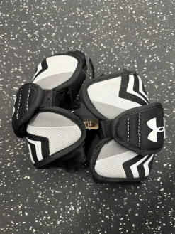 Used Under Armour Lacrosse Arm Pads/Guards Black SM